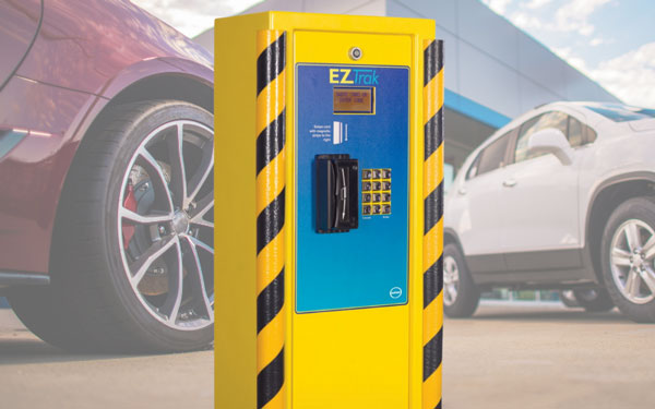 ez-trak pay station for dealership car washes