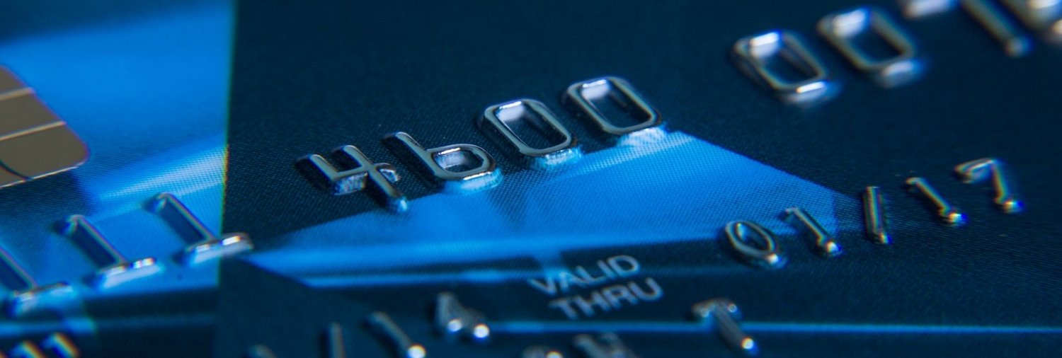 close up of a credit card focusing on the expiration date